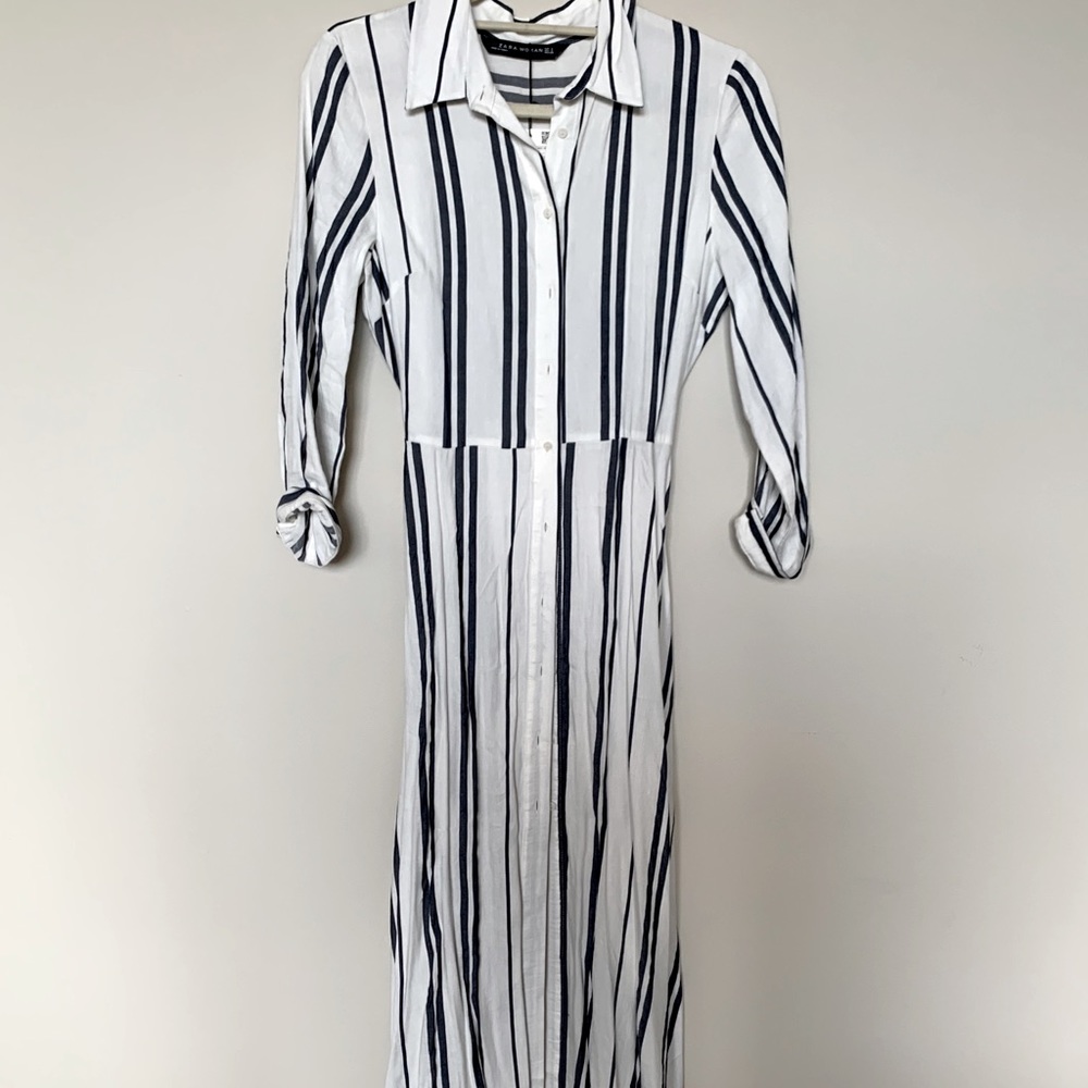 Zara Stripe Maxi Dress